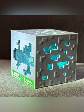Minecraft Jelly Cube Squishy - (One) Light Blue NWT